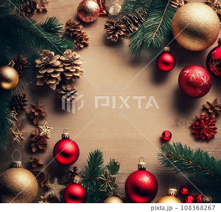 Christmas Decoration Background  108368267