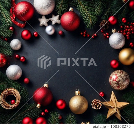 Christmas Decoration Background Christmas Decoration Background 108368270