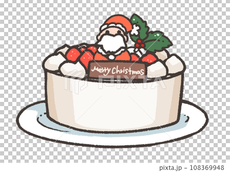 Christmas cake 108369948