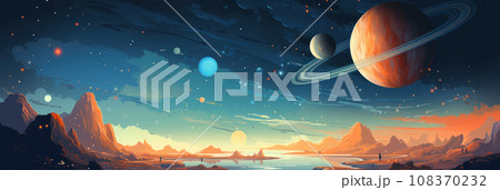 Mysterious universe, vast space 108370232