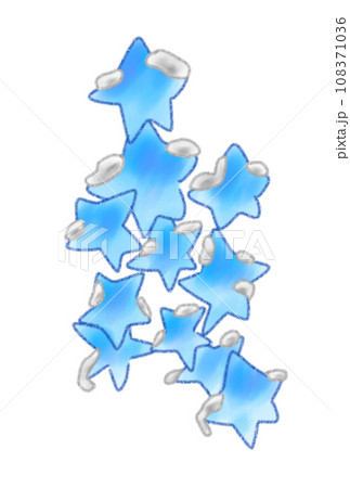 雪の積もった星 108371036