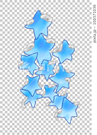 雪の積もった星 108371036