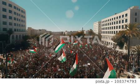 Pro-Palestinian protest 108374793