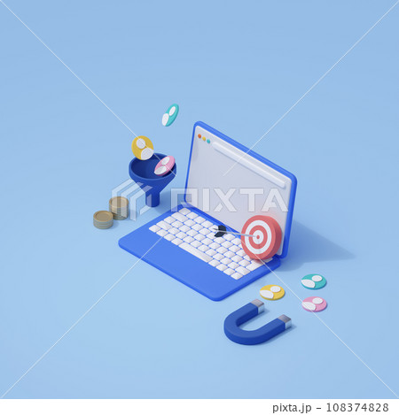 3DCG|オンライン集客・セールスファネル・webマーケティング・コンテンツ作成 3DCG|オンライン集客・セールスファネル・webマーケティング・コンテンツ作成 108374828