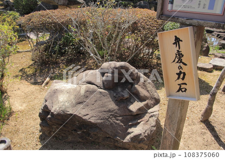 四国霊場第3番札所「金泉寺」弁慶の力石 108375060