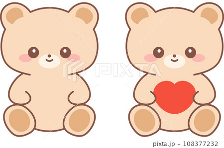 かわいいくまのぬいぐるみセット かわいいくまのぬいぐるみセット 108377232