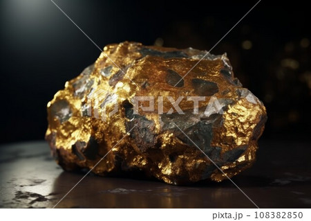 Stone gold mine index. Balance nature. Generate Ai 108382850