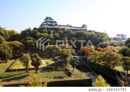 和歌山城 和歌山市 和歌山城ホール屋上から撮影 和歌山城 和歌山市 和歌山城ホール屋上から撮影 108383795