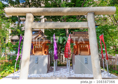 東京　港区 虎ノ門にある八幡神社 108387366