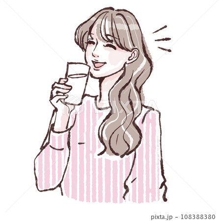 女性・女の子のイラスト素材 女性・女の子のイラスト素材 108388380