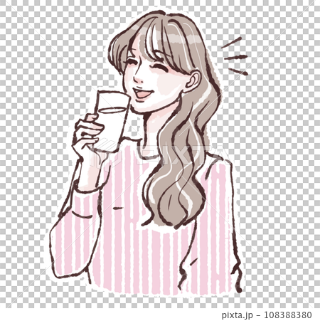 女性・女の子のイラスト素材 女性・女の子のイラスト素材 108388380