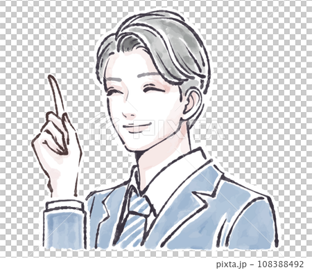男性・男の子のイラスト素材 108388492
