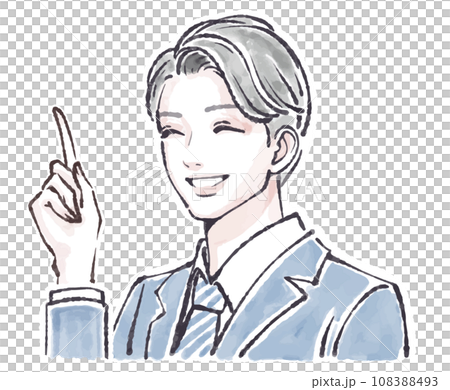 男性・男の子のイラスト素材 108388493