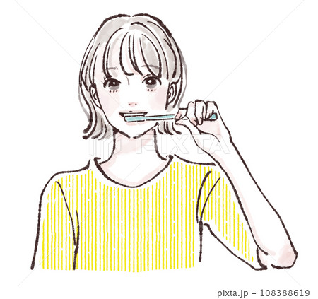 女性・女の子のイラスト素材 女性・女の子のイラスト素材 108388619