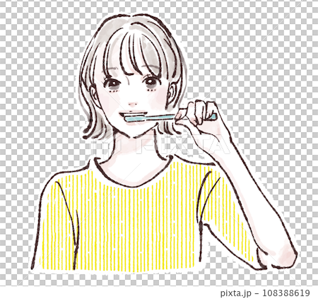 女性・女の子のイラスト素材 女性・女の子のイラスト素材 108388619