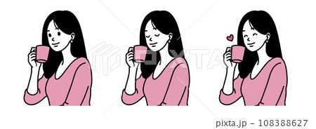 女性・女の子のイラスト素材 108388627