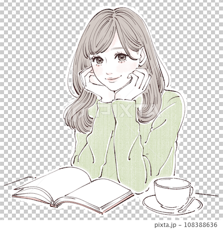 女性・女の子のイラスト素材 女性・女の子のイラスト素材 108388636