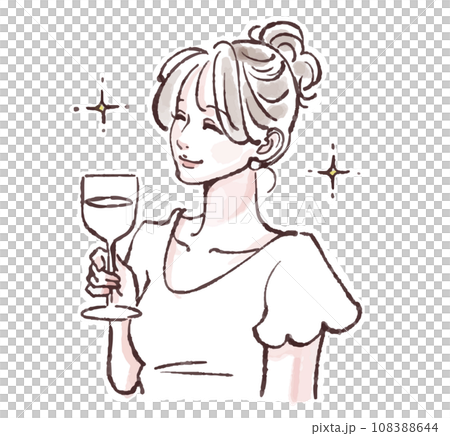 女性・女の子のイラスト素材 108388644