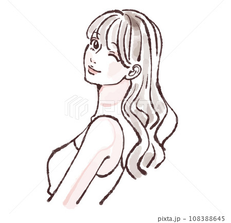 女性・女の子のイラスト素材 女性・女の子のイラスト素材 108388645