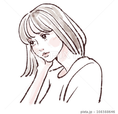 女性・女の子のイラスト素材 108388646
