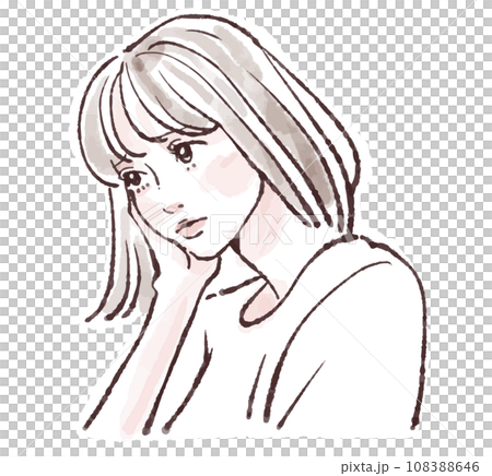 女性・女の子のイラスト素材 108388646