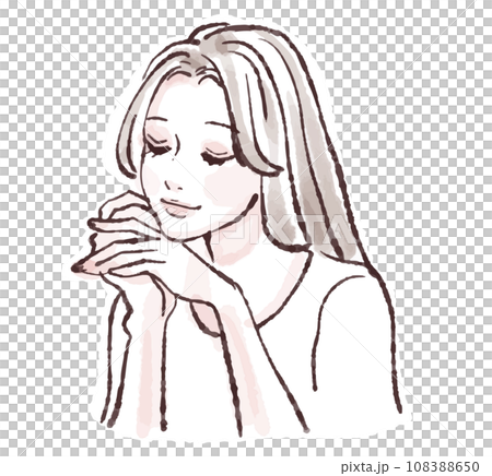 女性・女の子のイラスト素材 108388650