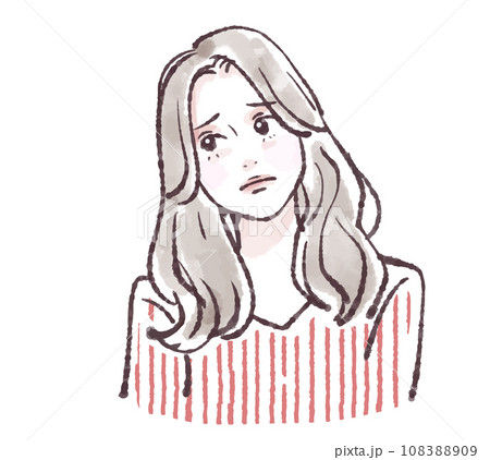 女性・女の子のイラスト素材 108388909