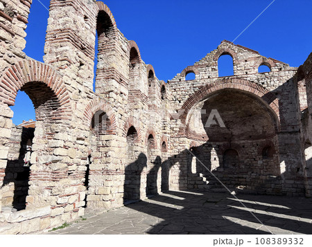 The Church of Saint Sofia in ancient city of Nessebar, Bulgaria 108389332