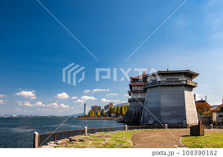 琵琶湖岸なぎさ公園の滋賀県立琵琶湖文化館 琵琶湖岸なぎさ公園の滋賀県立琵琶湖文化館 108390182