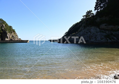 本州最東端の地トドヶ崎 姉吉漁港 本州最東端の地トドヶ崎 姉吉漁港 108390476
