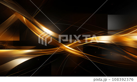 PNG　黒い抽象的なグラフィックデザイン用背景 108392376