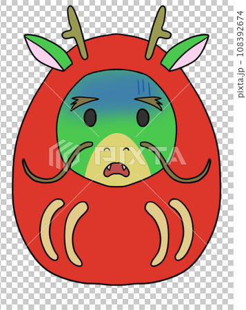 龍達摩（淡色） 108392674