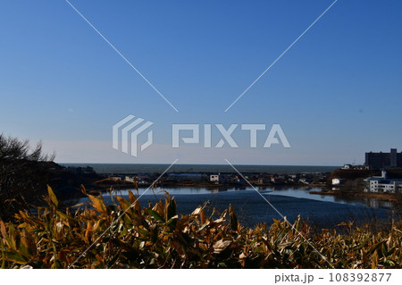 春採公園 春採湖 釧路港 春採公園 春採湖 釧路港 108392877