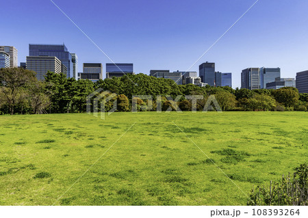 東京北の丸公園　江戸城大奥跡　東京都千代田区 108393264