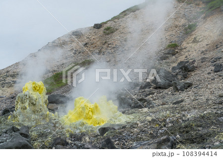 玉川温泉園地自然研究路　噴気孔 108394414