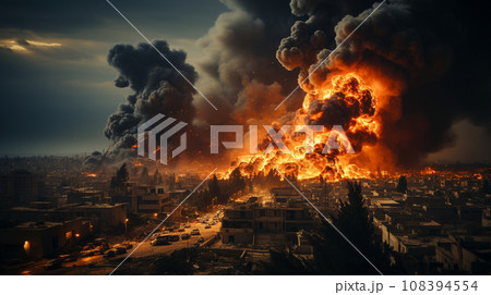 都市への軍事侵攻：イスラエル／ロシアの侵攻など