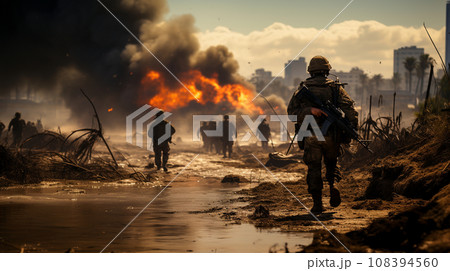 都市への軍事侵攻：イスラエル／ロシアの侵攻など