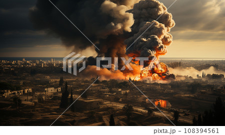 都市への軍事侵攻：イスラエル／ロシアの侵攻など