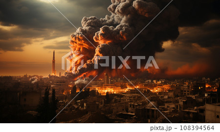 都市への軍事侵攻：イスラエル／ロシアの侵攻など