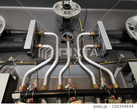 Wiring industrial equipment oil and gas pump. 108394644