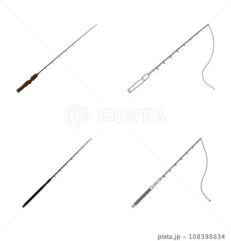 fishing icon vector fishing icon vector 108398834