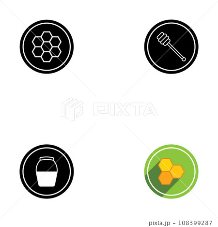 honey icon vector 108399287
