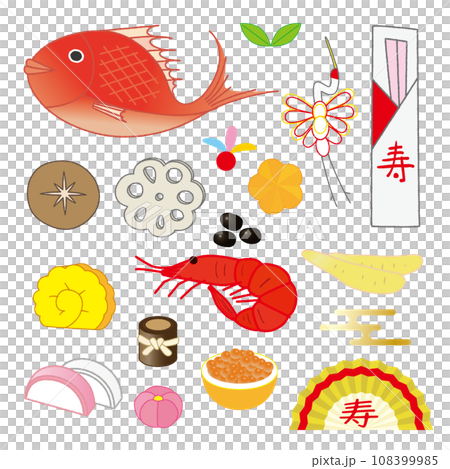 Osechi單品套裝顏色 108399985