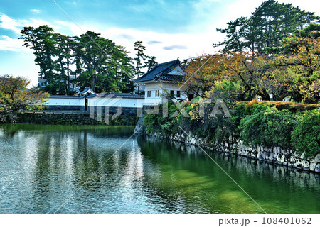 小田原城 二の丸東堀にある隅櫓の風景 小田原城 二の丸東堀にある隅櫓の風景 108401062
