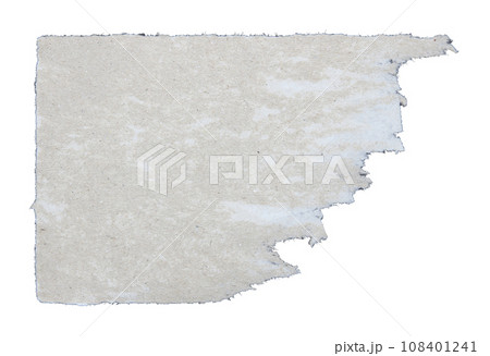 Pieces of torn scrapbook paper isolated on white background Pieces of torn scrapbook paper isolated on white background 108401241