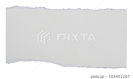 Pieces of torn scrapbook paper isolated on white background Pieces of torn scrapbook paper isolated on white background 108401287