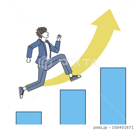 キャリアアップを目指す男性 108401671