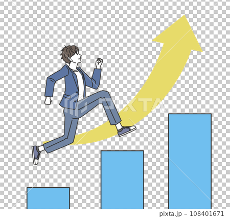キャリアアップを目指す男性 108401671