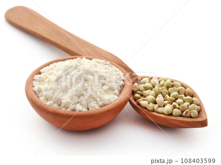 Buckwheat with flour 108403599
