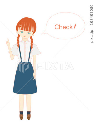 「チェック」という女の子1 108405080